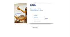 Desktop Screenshot of comunicacion.bbva.com